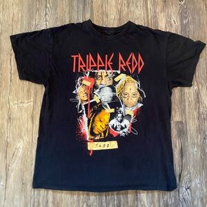 Black trippy redd  T-Shirt